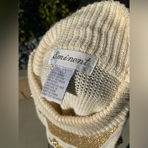 🎄 Eminent vintage sweater size Large - Picture 5 of 5